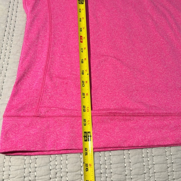 Pink Victoria Secret Athletic 1/4 Zip Top Size Large - Picture 6 of 9